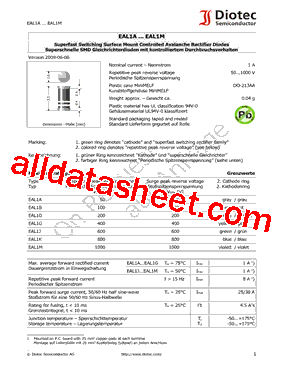 EAL1A型号图片