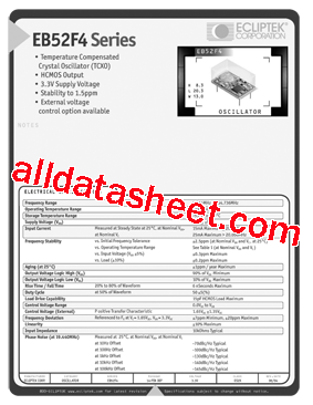 EB52F4D15BN-12.800M型号图片