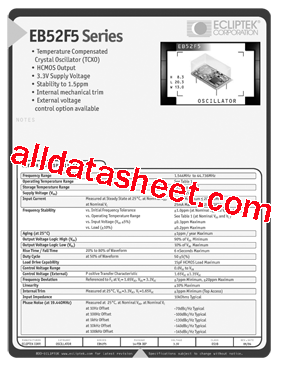 EB52F5G30EV-12.800M型号图片