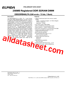 EBD25RB4ALFA型号图片