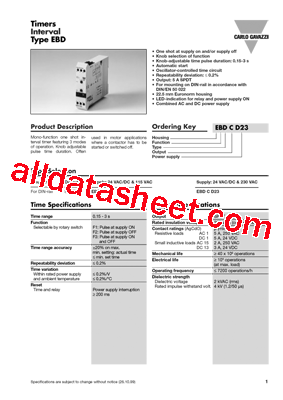 EBDCD23型号图片