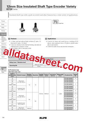 EC12E2424407型号图片