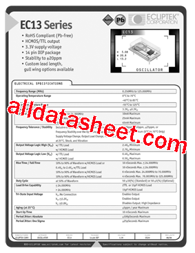 EC1300HSTTS-50000M-CL型号图片