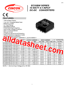 EC3SBW-24S05型号图片