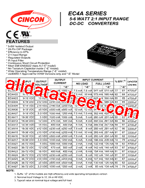 EC4A01HM型号图片