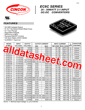 EC6C04型号图片