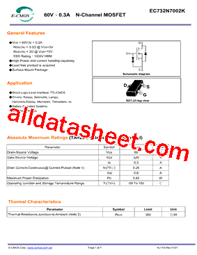 EC732N7002KB1R型号图片