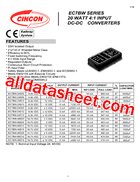 EC7BW-48D12型号图片