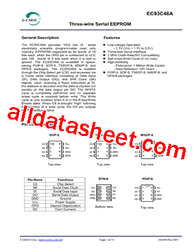 EC93C46ANM1GX型号图片