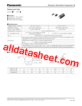 ECA1VM101型号图片