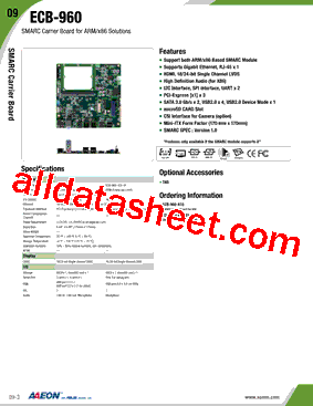 ECB-960-A10-01型号图片