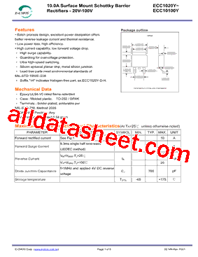ECC1020Y型号图片