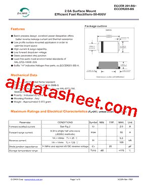 ECCER201-BS-H型号图片