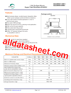 ECCSR0011-MH1型号图片