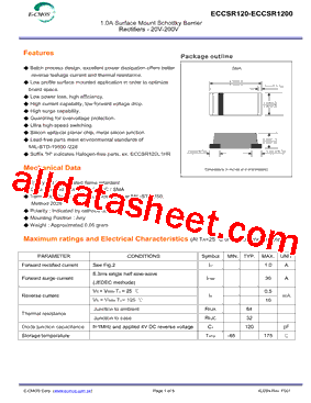 ECCSR1200型号图片