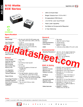 ECE10US05型号图片