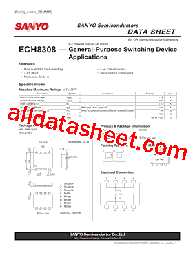 ECH8308-TL-H型号图片