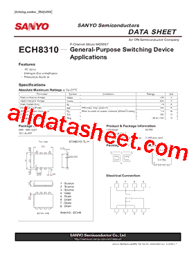 ECH8310-TL-H型号图片