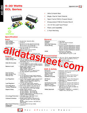 ECL30UD03型号图片