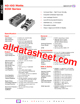 ECM40UD21型号图片