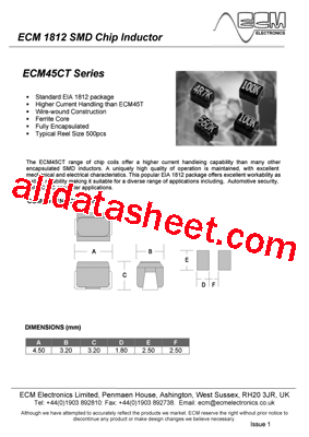 ECM45CT-100型号图片