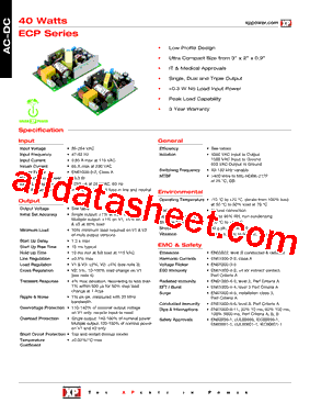 ECP40UD03型号图片