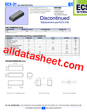 ECS-.327-12.5-32型号图片