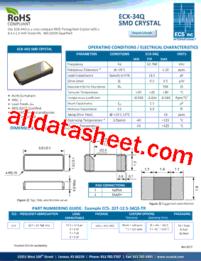 ECS-.327-12.5-34QS-TR型号图片