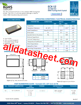 ECS-.327-6-12-TR9型号图片