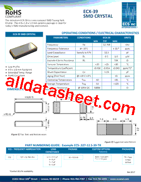 ECS-.327-6-39-TR型号图片