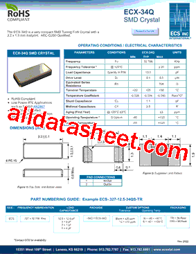 ECS-.327-7-34QS-TR9型号图片