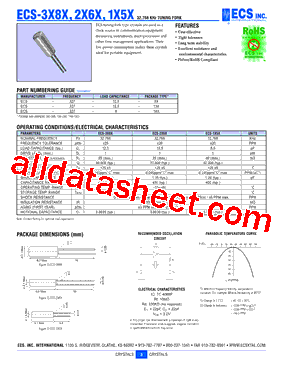 ECS-.327-8-14X型号图片