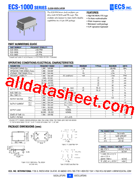 ECS-1000A型号图片