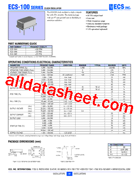 ECS-100C型号图片