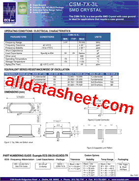 ECS-200-20-5G3XAHU-TR型号图片