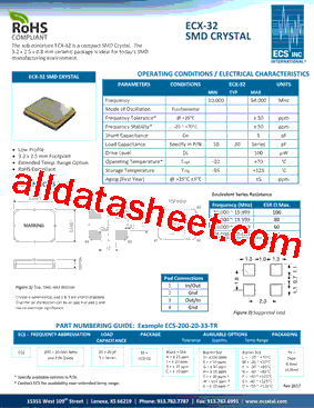 ECS-200-2033AGM-TR型号图片