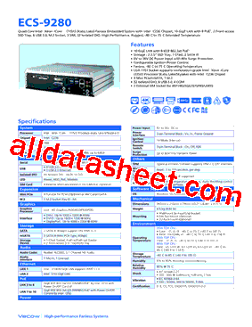 ECS-9280型号图片