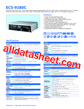 ECS-9280C型号图片