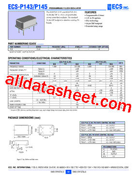 ECS-P143型号图片