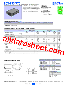 ECS-P73-16.312-A-N型号图片