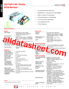 ECS65US12型号图片