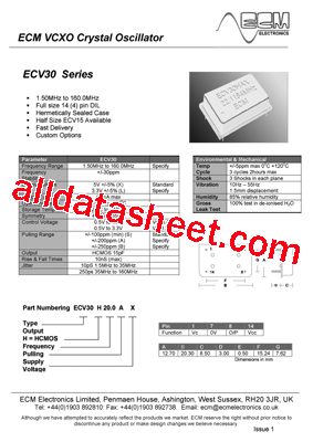 ECV30型号图片