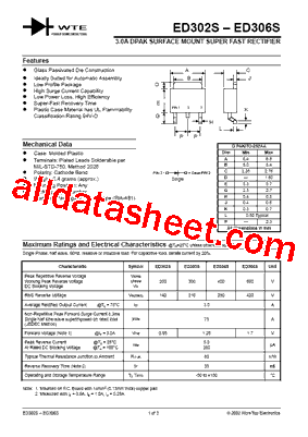 ED302S-T3型号图片