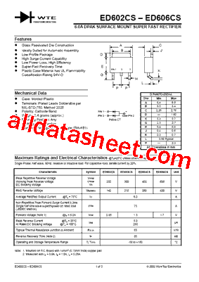 ED603CS-T3型号图片
