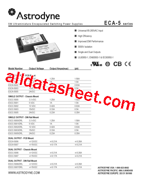 EDCC-5006DRL型号图片