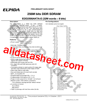 EDD2508AKTA-E型号图片