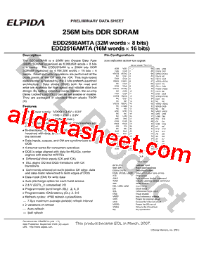 EDD2508AMTA-7A型号图片