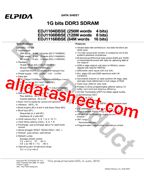 EDJ1104BBSE型号图片