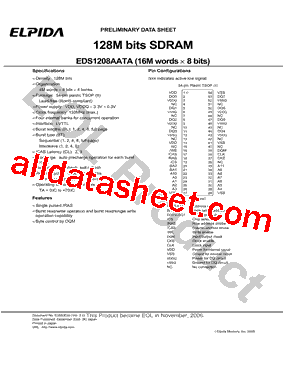 EDS1208AATA-75-E型号图片