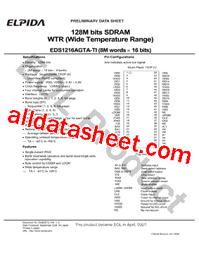 EDS1216AGTA-TI型号图片